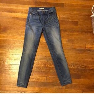Madewell Jeans High Riser Skinny size 27